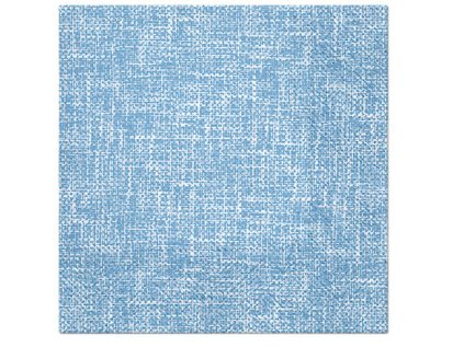 Ubrousky PAW Dekor L (20ks) Linen Structure blue