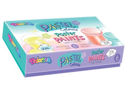 Colorino pastel temp. barvy 6ks 20ml