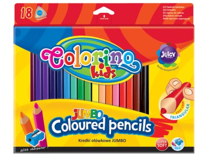 Colorino pastelky JUMBO TRIO 18ks