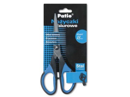Nůžky PATIO 15 cm KS955 guma