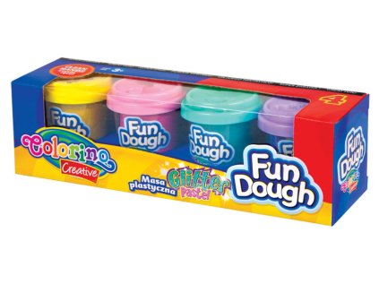 Colorino Fun Dough 4ks x56g pastel broka