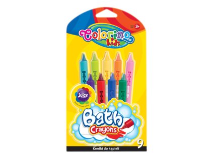 Colorino pastelky do vany 9ks
