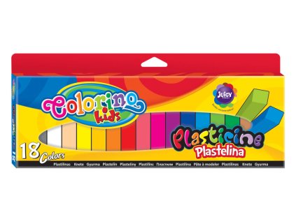 Colorino plastelina 18 barev hranatá