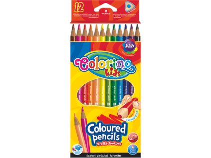 Colorino pastelky 12ks trojhranné