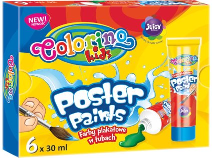 Colorino temperové barvy v tubě 6x30ml