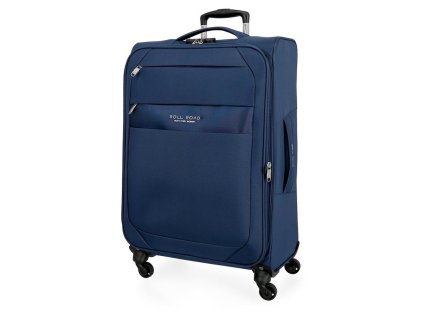 textilny cestovny kufor roll road royce blue modry 76x48x29cm 93l 5019323 large
