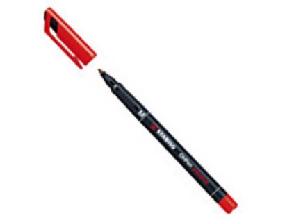 STABILO OHP M red