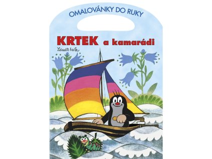 Omalovánky do ruky A4 - Krtek a kamarádi