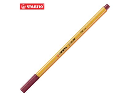 Jemný liner STABILO - purpurová