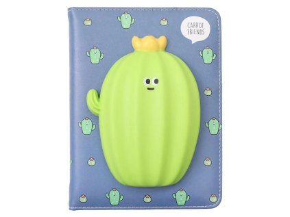 SQUISHY zápisník Kaktus 128 stran