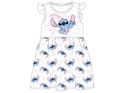 Dívčí šaty Disney Stitch šedé (Velikost 92)
