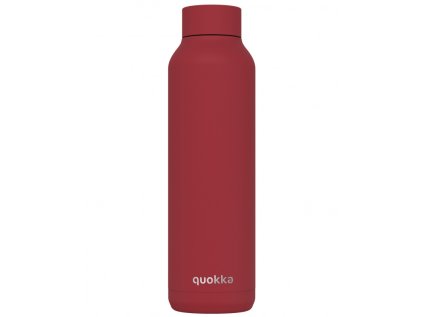 quokka solid nerezova flasa termoska firebrick red 630ml 12096