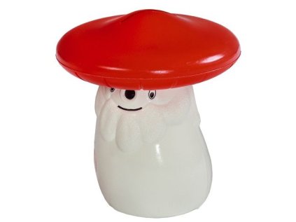 Pokladnička Muchomůrka plast 12cm od 4 let