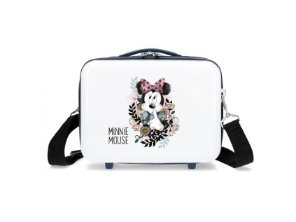 cestovny kozmeticky kufrik minnie mouse style flores 21x29x15cm 9l 3663964