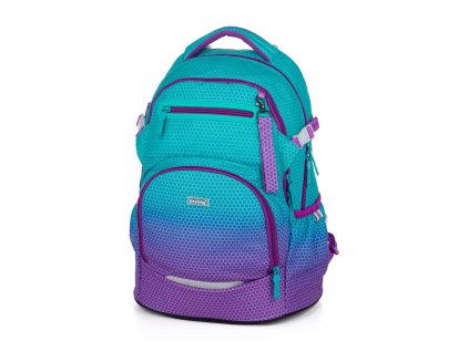Oxybag Studentský batoh OXY Ombre Blue - pink