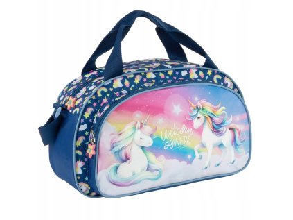 vyr 4712 TORBA PODROZNA SPORTOWA BASEN TRENING JEDNOROZEC UNICORN DERFORM EAN GTIN 5906601704819