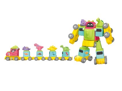 Robot dino vláček šroubovací