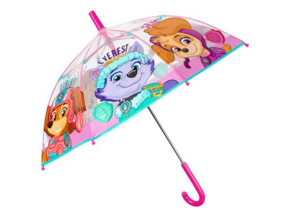 detsky dazdnik perletti kids paw patrol skye transparent 75157