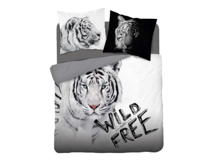 DL 526120 francouzske povleceni bily tygr wild free