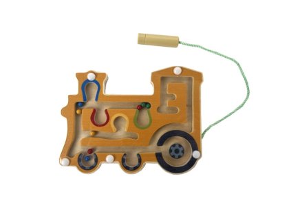 BJ911 LOKOMOTIVA D%C5%99ev%C4%9Bn%C3%BD%20magnetick%C3%BD%20labyrint%20Oran%C5%BEov%C3%A1%20lokomotiva