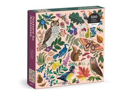 Galison Puzzle Podzimní příroda 500 dílků