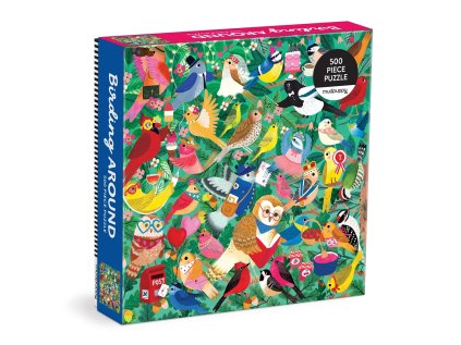 Mudpuppy Puzzle Ptačí svět 500 dílků