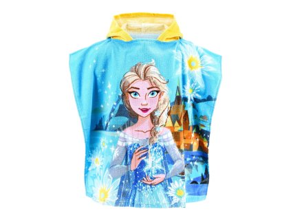 PONČO FROZEN (Velikost uni)