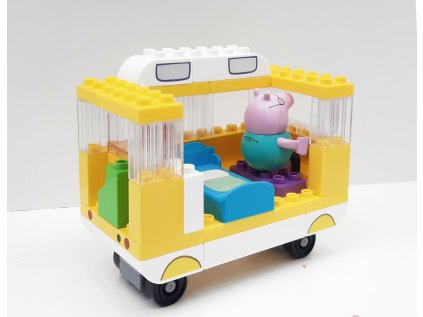 PlayBig BLOXX Peppa Pig Karavan s příslušenstvím