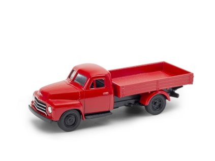 Welly 1952 Opel Blitz otevřený 1:34 červený