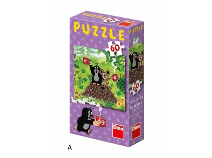 Dino Puzzle Jak Krtek uzdravil myšku 1 ks