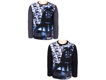 Tričko dlouhý rukáv Star Wars > varianta 05 - sv.šedé AKCE