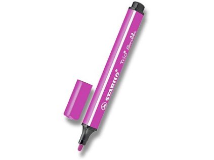 Popisovač Stabilo Trio Scribbi - růžový