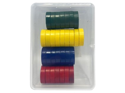 Magnety barevné 20 mm 30 ks
