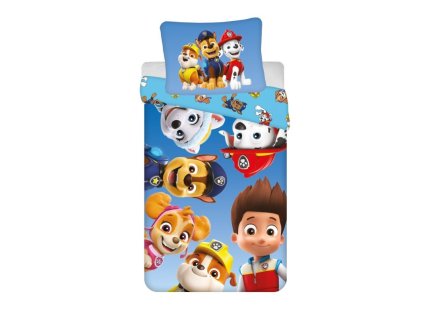 JERRY FABRICS Povlečení Paw Patrol PP454 micro Polyester - mikrovlákno, 140/200, 70/90 cm