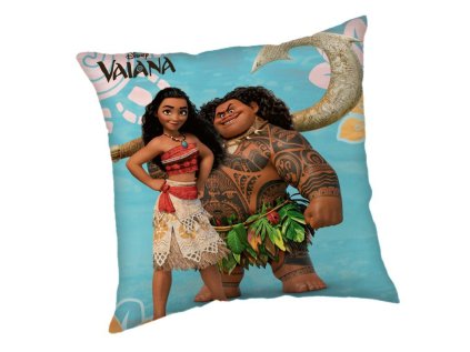 JERRY FABRICS Polštářek Odvážná Vaiana 02 Polyester, 40/40 cm