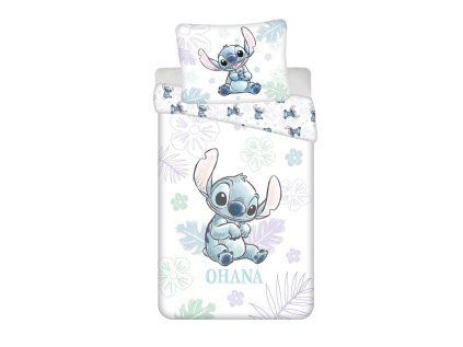 ST 079441 povleceni lilo and stitch ohana white