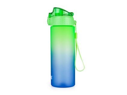 Láhev OXY CLiCK 600 ml Ombre Blue- green