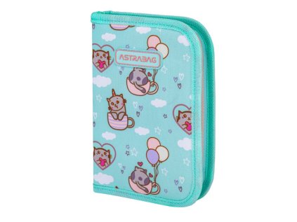 Vyklápěcí penál bez náplně AstraBAG KITTY´S WORLD, AC1, 503024001