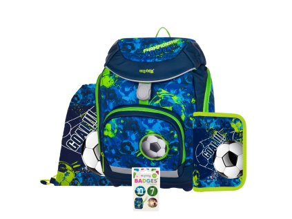 Set 4dílný OXY Sherpy fotbal sada batoh, penál, sáček, placky 0-24925