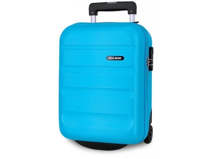ROLL ROAD Flex Azul Claro, Příruční mini cestovní kufr, 40x30x20cm, 24L, 584996A