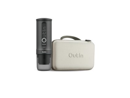 Outin Nano Portable Espresso Machine - Space Grey + cestovní obal