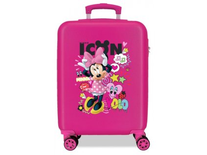 ABS cestovní kufr MINNIE MOUSE Icon, 55x38x20cm, 34L, 2561461
