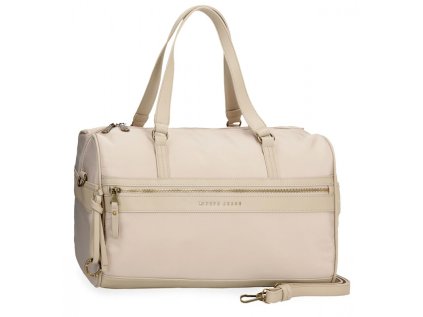 pepe jeans morgan beige cestovna prirucna taska 7923733