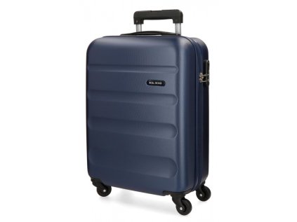 ROLL ROAD Flex Navy Blue, ABS Cestovní kufr, 55x38x20cm, 35L, 5849162 (small)