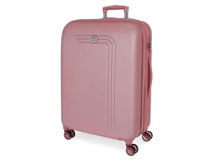 Cestovní kufr MOVEM Riga Pink, 56x29x83cm, 108L, 5999365 (large exp.)