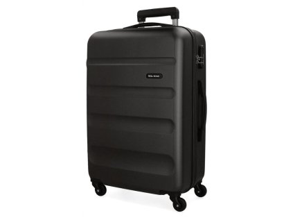 ABS Cestovní kufr ROLL ROAD FLEX Black/Černý, 75x52x28cm, 91L, 5849360 (large)