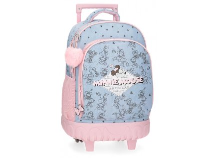 skolsky batoh na kolieskach minnie mouse american darling 2952921