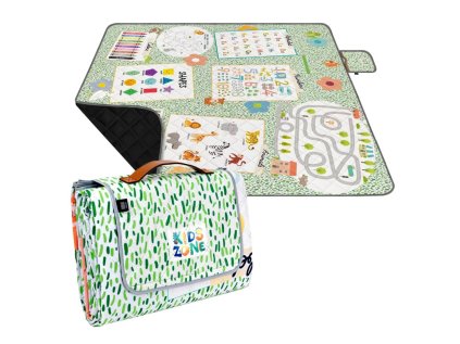 velka piknikova deka perletti travel montessori hry 200x200cm 13153