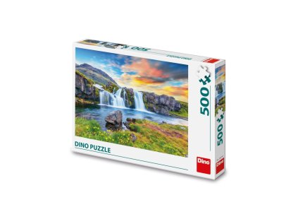 ISLANDSKÝ VODOPÁD 500 Puzzle FSC