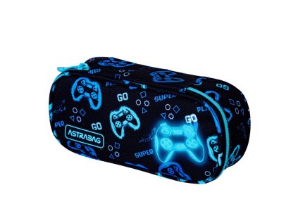 Jednokomorový penál / pouzdro AstraBAG GO PLAYING, AC6, 503024062